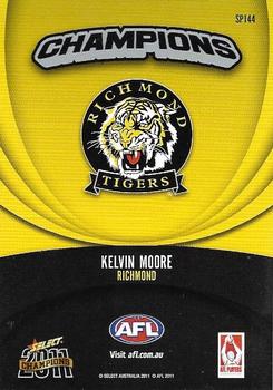 2011 Select AFL Champions - Silver #SP144 Kelvin Moore Back